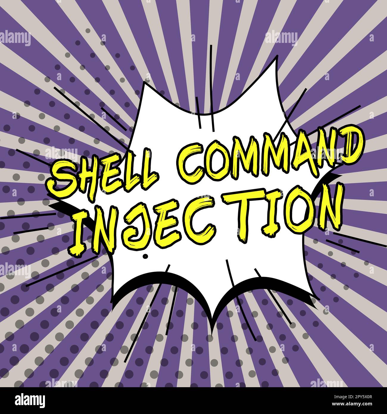 Text showing inspiration Shell Command Injection. Business showcase ...