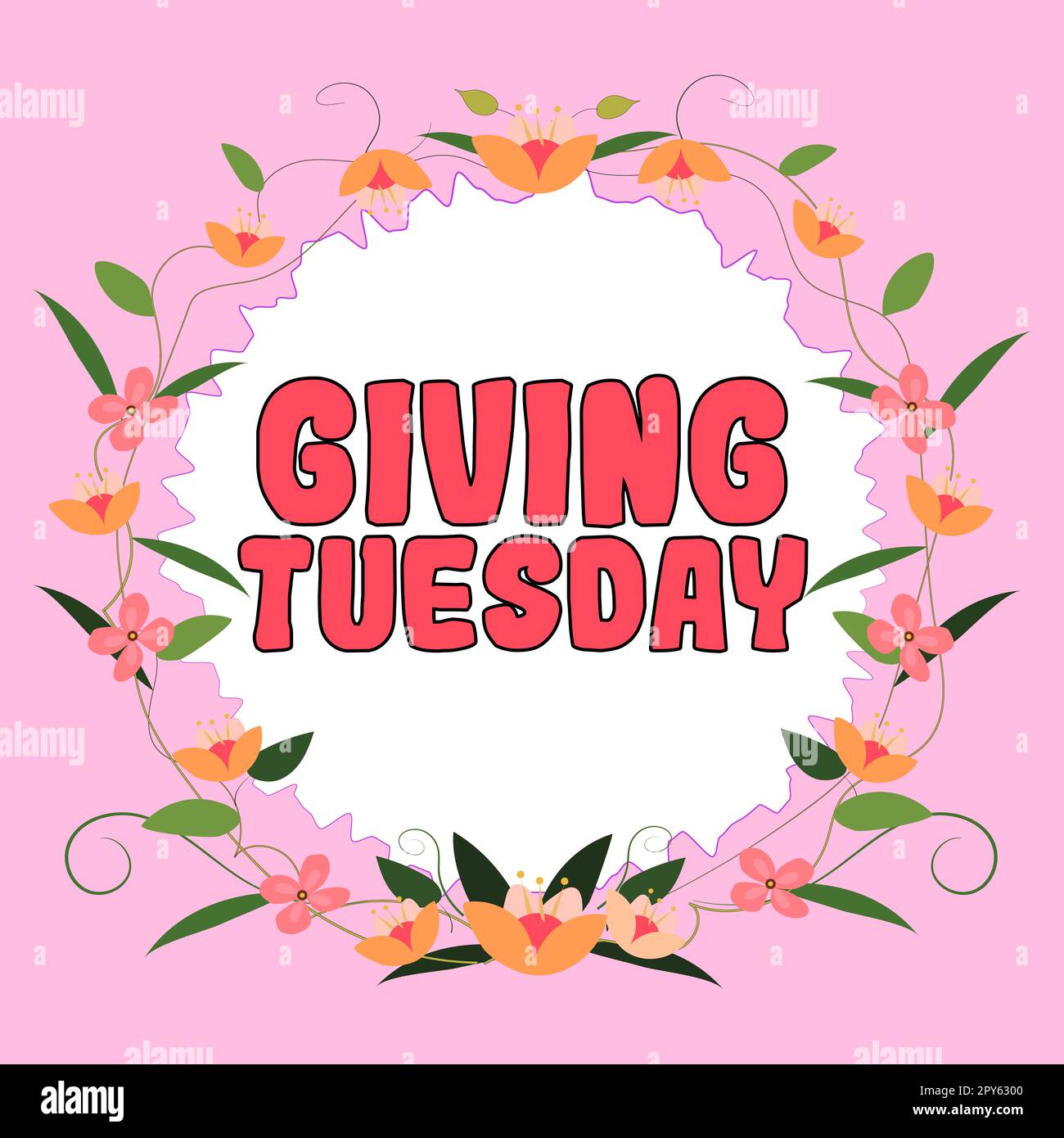 Conceptual display Giving Tuesday. Business overview international day of charitable giving Hashtag activism Stock Photo