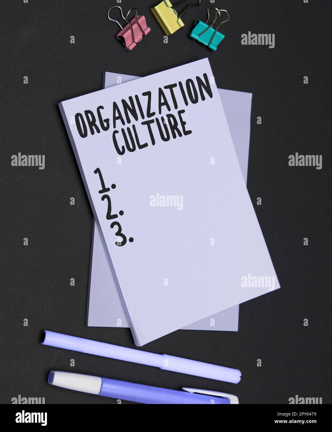 Conceptual display Organization Culture, Business idea social and