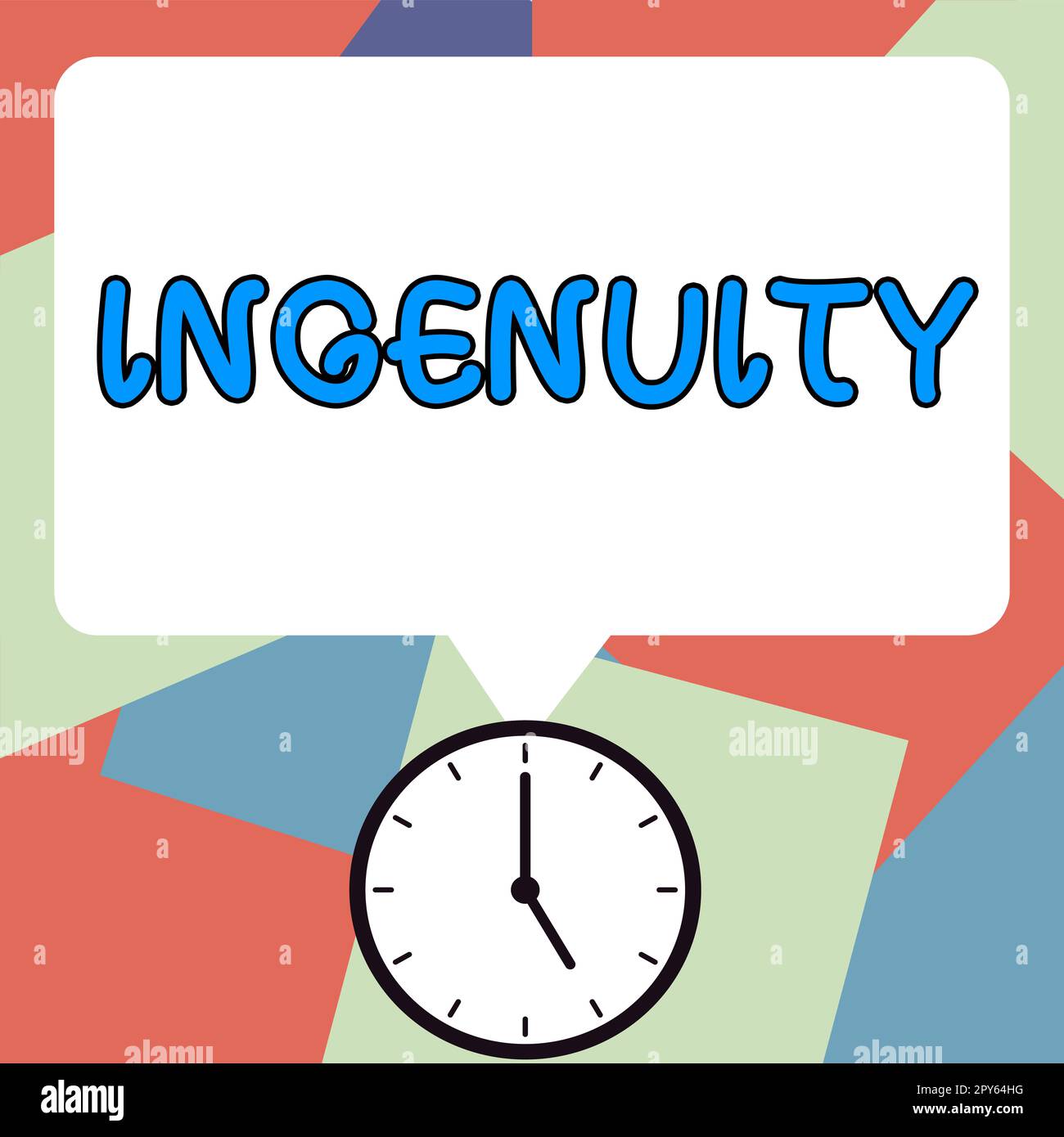 Writing displaying text Ingenuity. Business approach the quality of ...