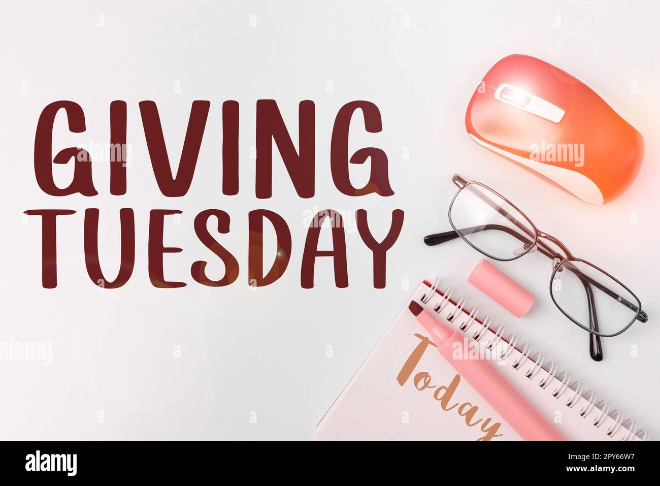 Inspiration showing sign Giving Tuesday. Business overview international day of charitable giving Hashtag activism Stock Photo