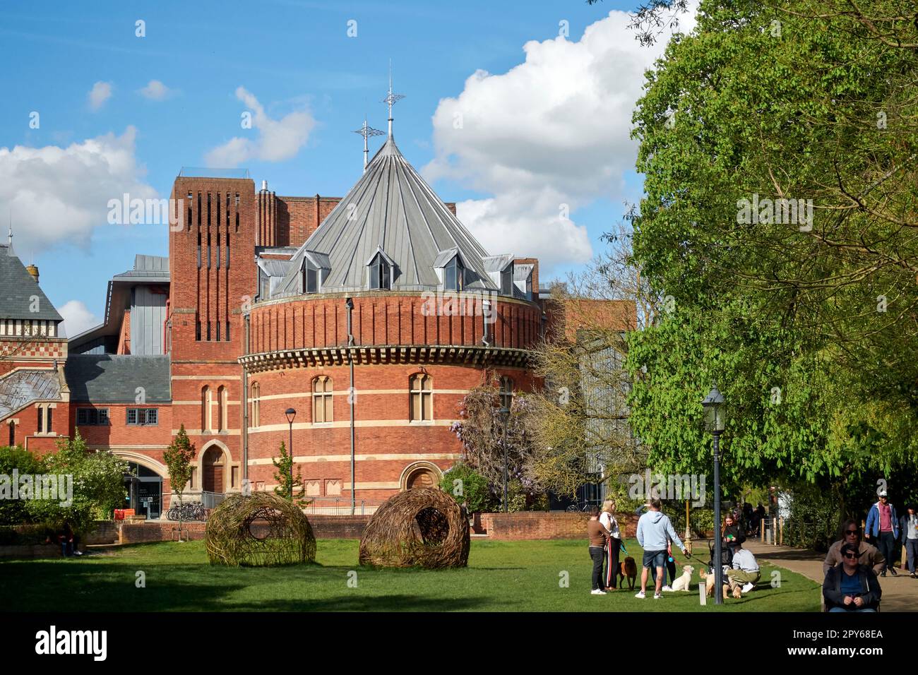 RSC theatre Stratford upon Avon England UK Stock Photo Alamy