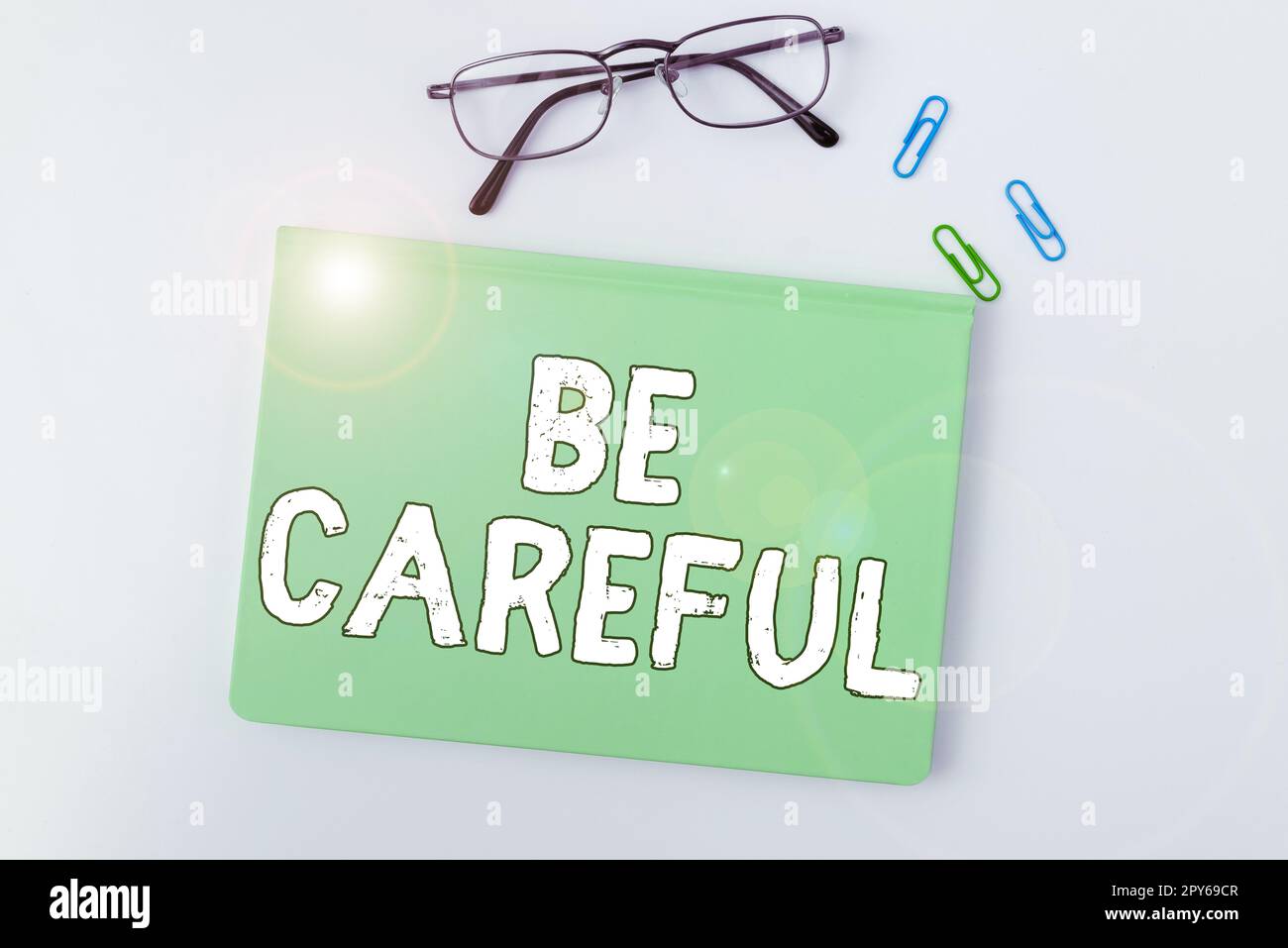 Inspiration showing sign Be Careful. Business showcase making sure of avoiding potential danger mishap or harm Stock Photo