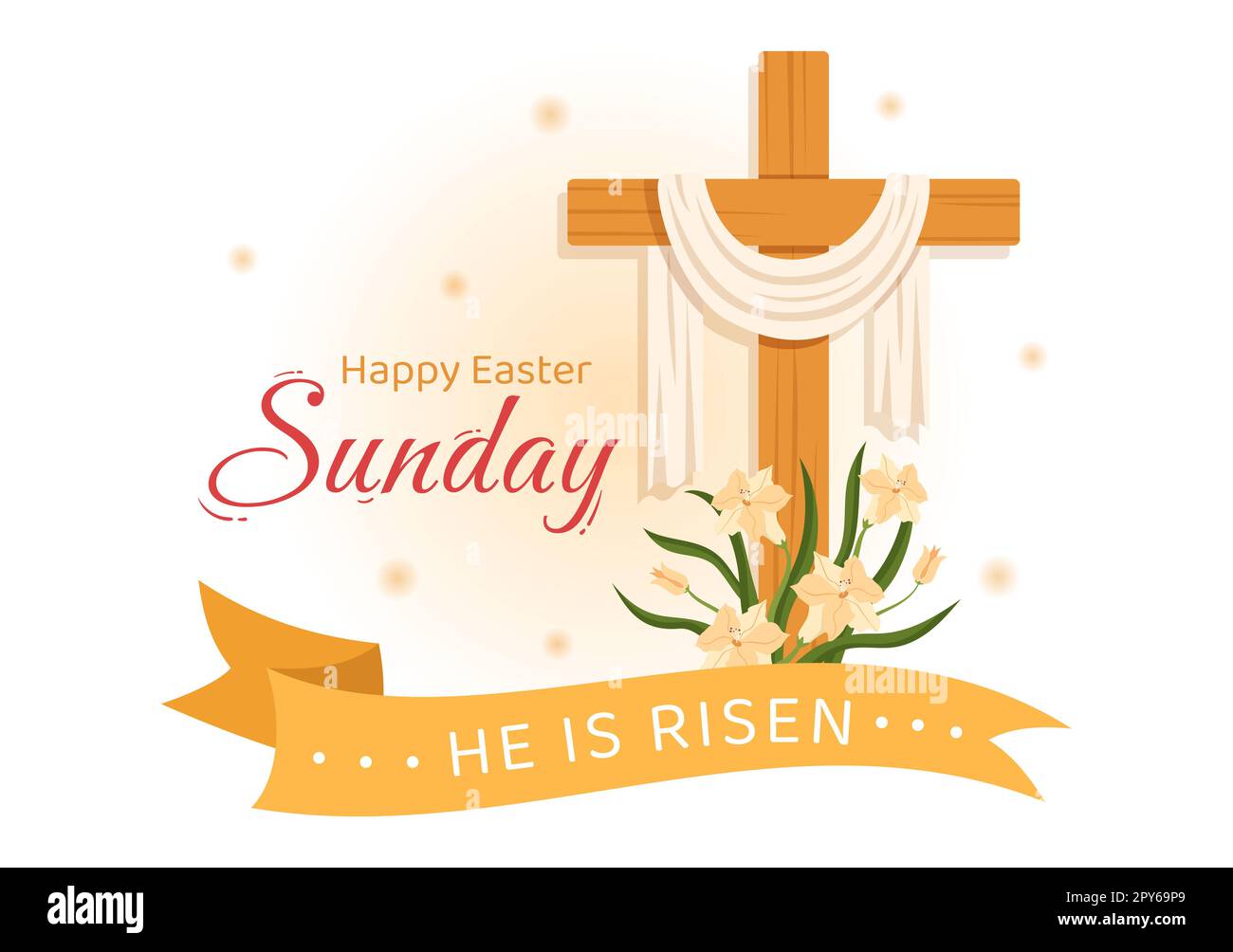 He Is Risen Banner Printable