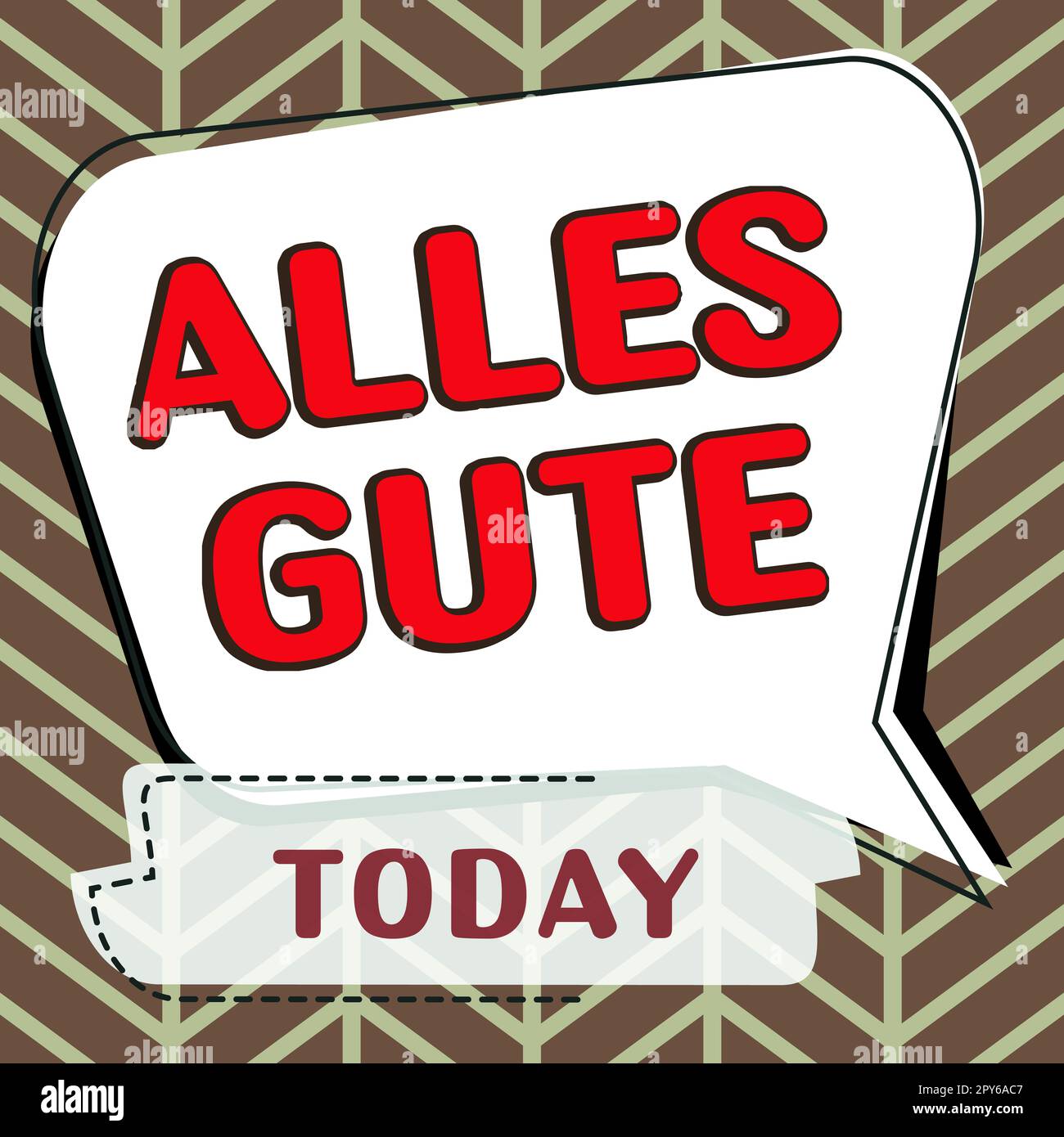 Conceptual caption Alles Gute. Business approach german translation all ...