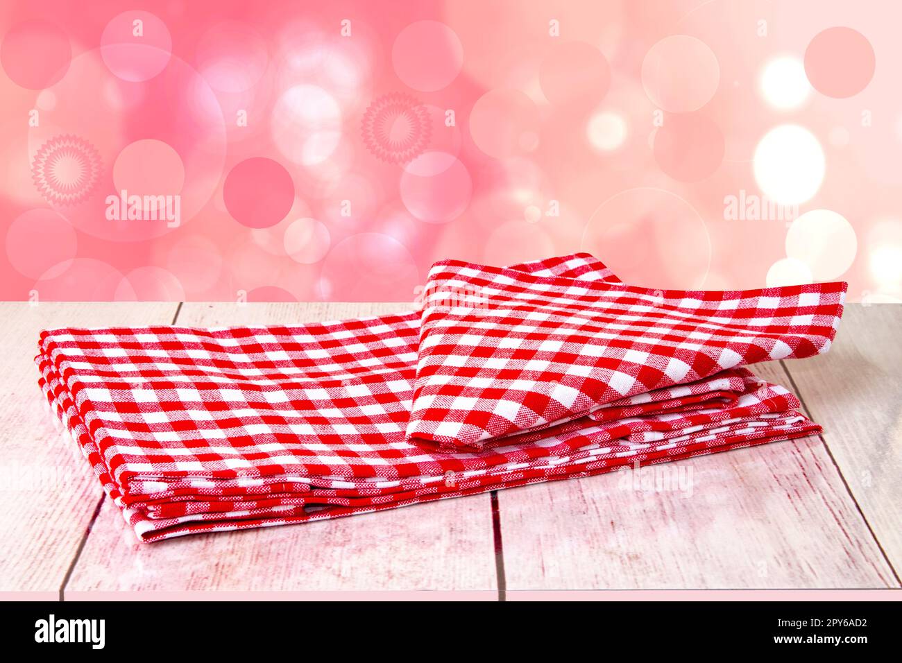 Display table cloth red background hi-res stock photography and images -  Alamy