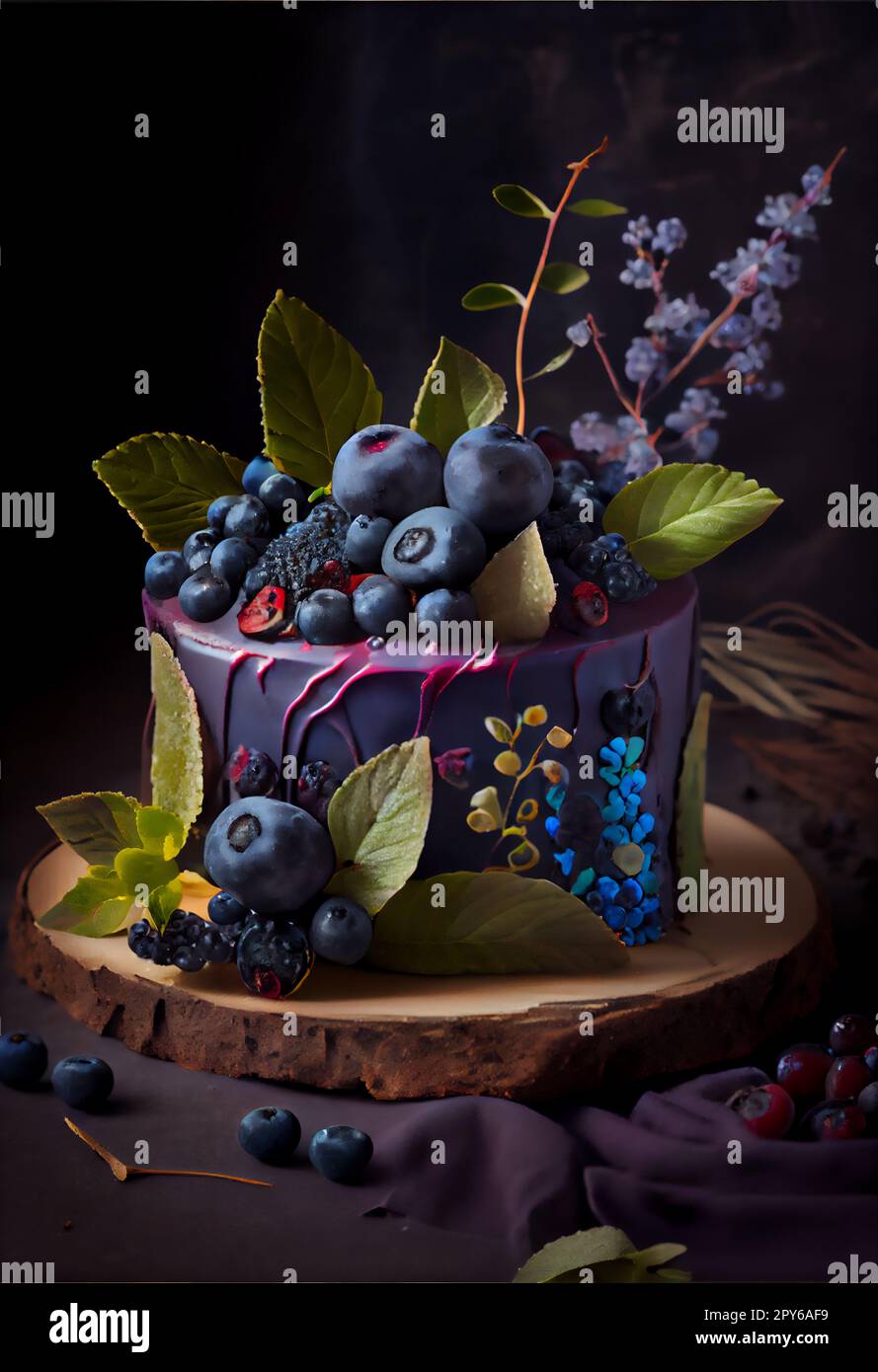 Fruit fruits cake hi-res stock photography and images - Alamy