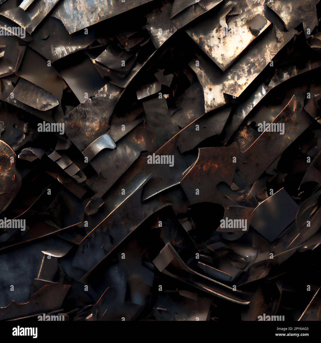 Old scrap metal Stock Photo Alamy