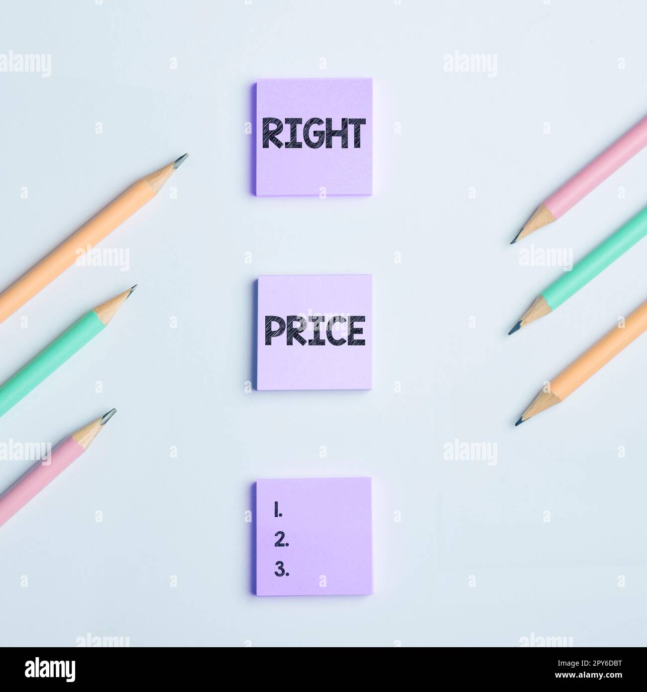 Sign displaying Right Price. Conceptual photo the amount of money that ...