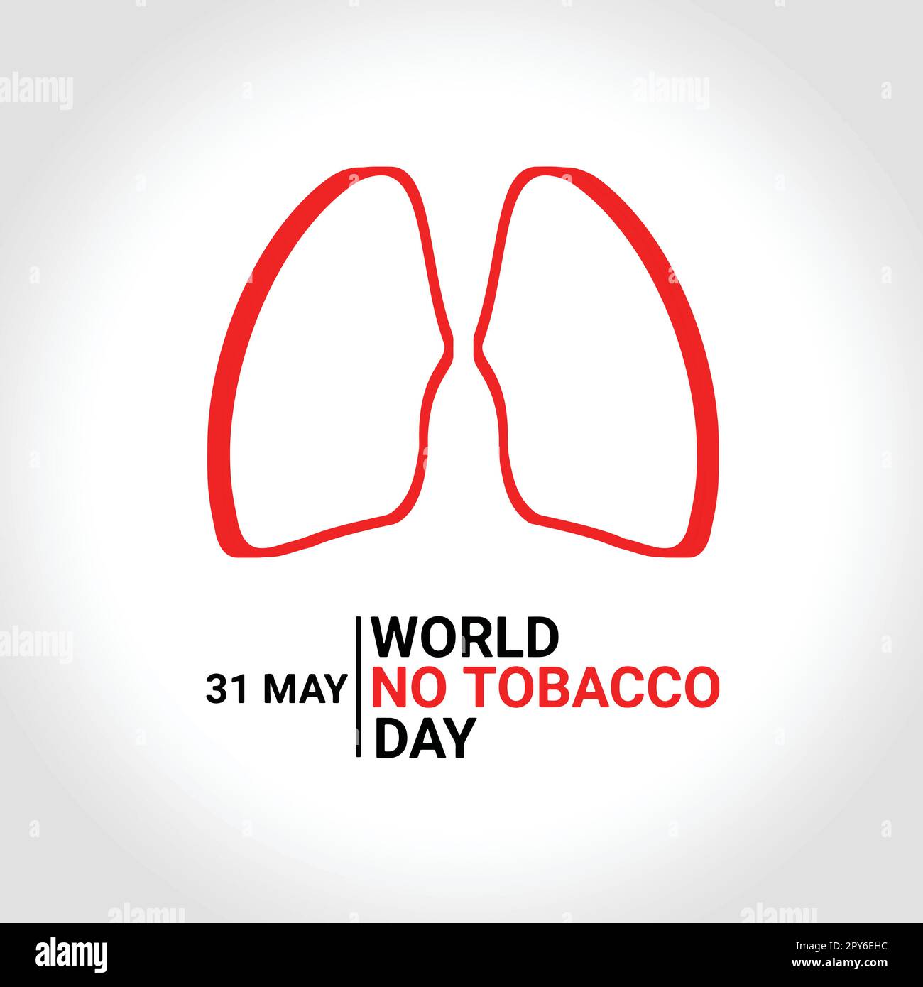 World No Tobacco Day vector illustration. 31 May. Suitable for greeting