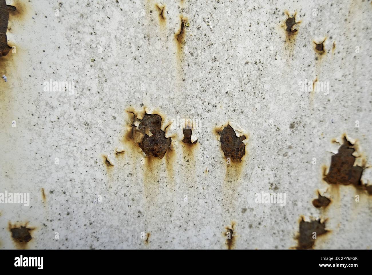 Rusty brown wall Stock Photo