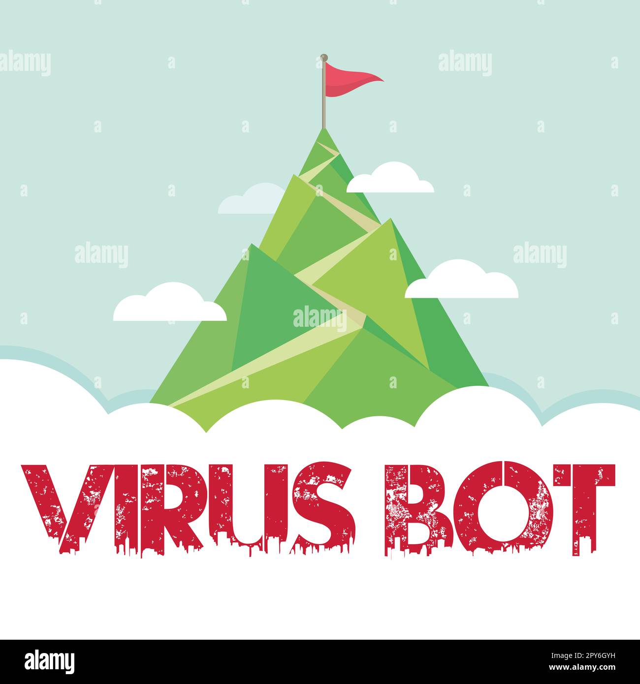 Inspiration showing sign Virus Bot. Business showcase malicious self-propagating malware designed to infect a host Stock Photo