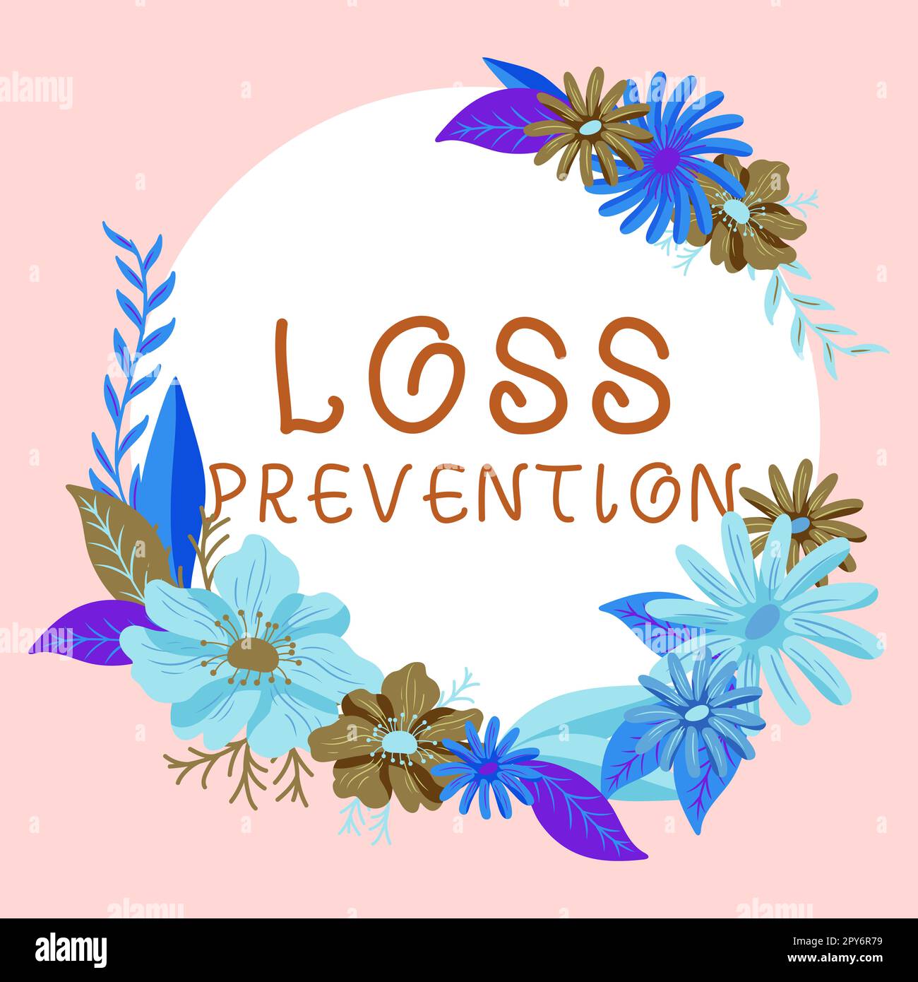 Text sign showing Loss Prevention. Business idea the fact that you no longer have something or have less of something Stock Photo