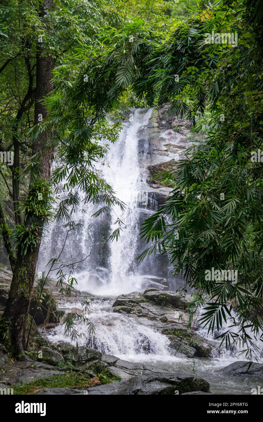 THAILAND PRACHUAP BANG SAPHAN SAI KHU WATERFALL Stock Photo