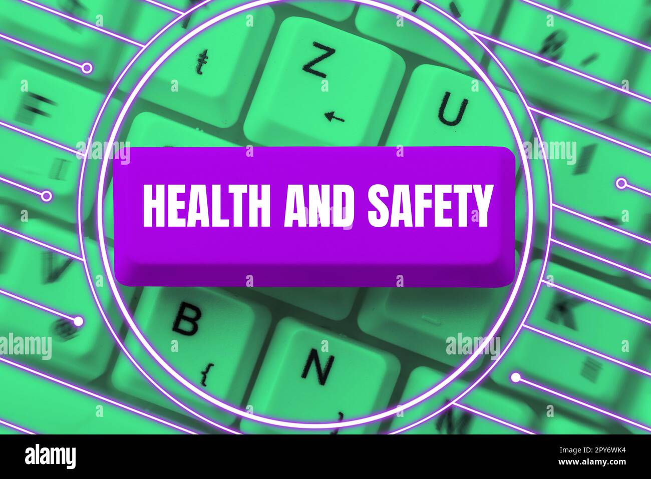 Text showing inspiration Health And Safety. Business overview Taking
