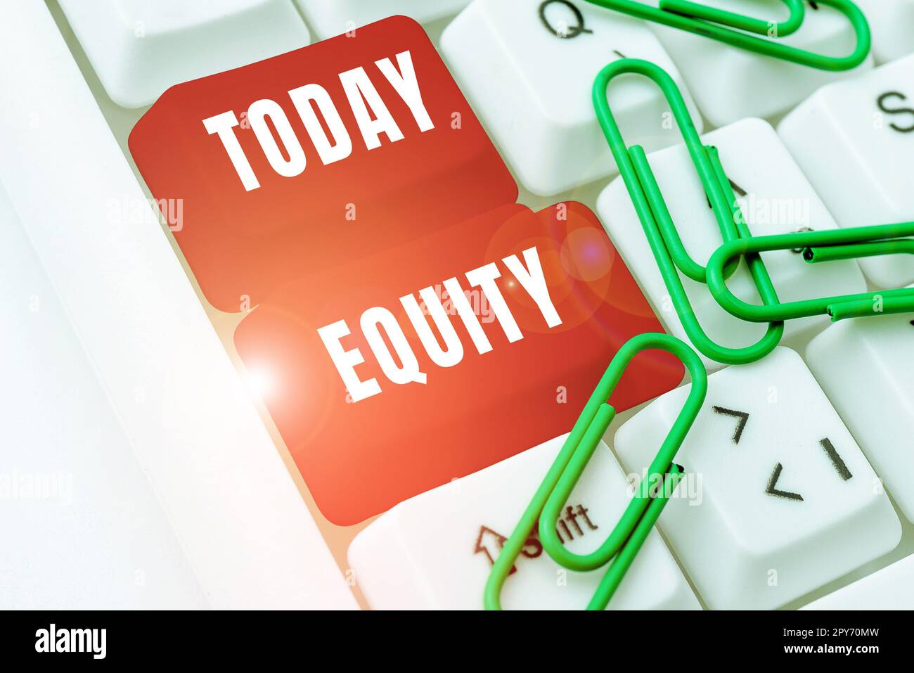 Sign displaying Equity. Word Written on quality of being fair and impartial race free One hand Unity Stock Photo
