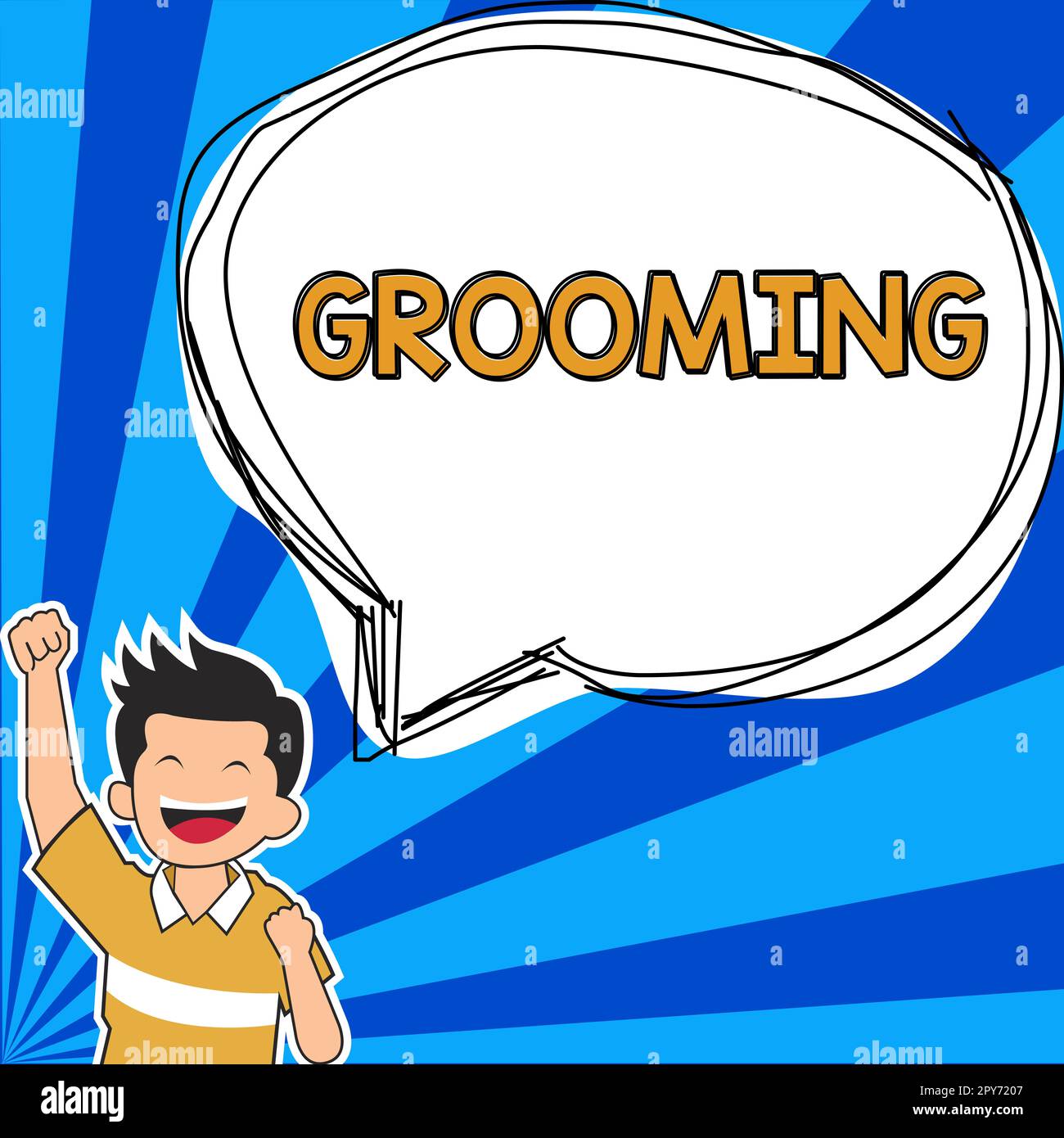 Grooming Text Text showing inspiration Grooming. Business approach hygienic care and ...