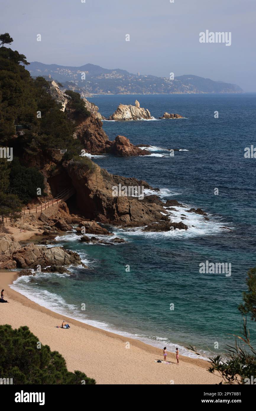 Blanes Town in Spain Stock Photo Alamy