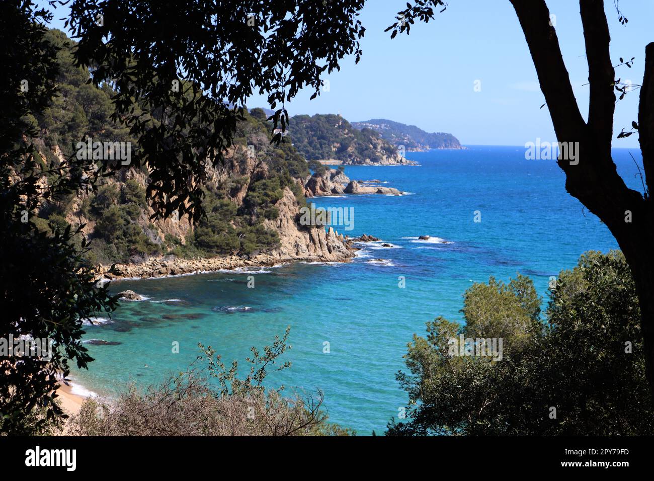 Blanes Town in Spain Stock Photo Alamy