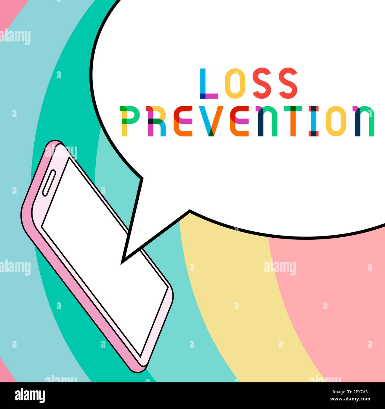 Inspiration showing sign Loss Prevention. Business concept the fact that you no longer have something or have less of something Stock Photo