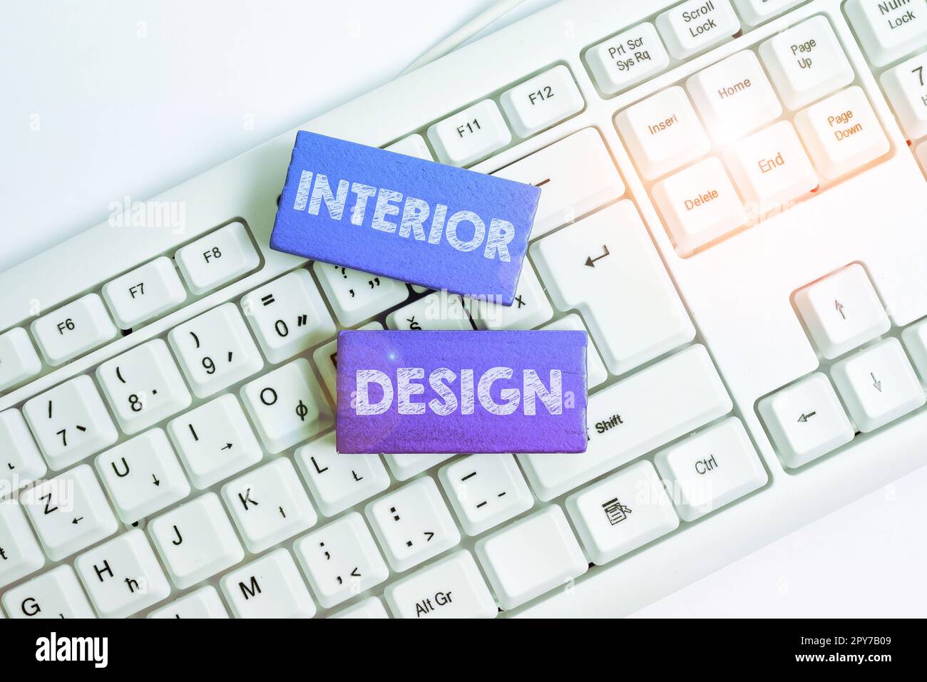 Conceptual caption Interior Design, Business showcase the art of