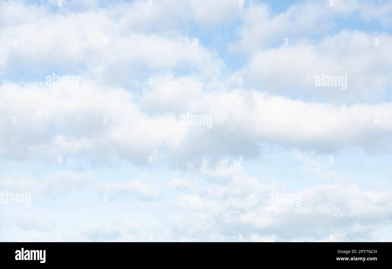picture of blue sky in France, spring season Stock Photo
