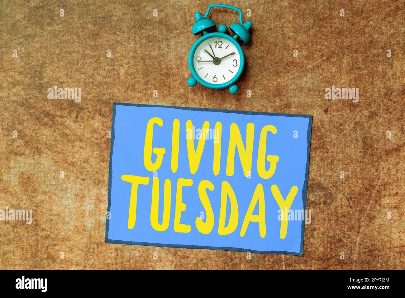 Conceptual display Giving Tuesday. Word Written on international day of charitable giving Hashtag activism Stock Photo