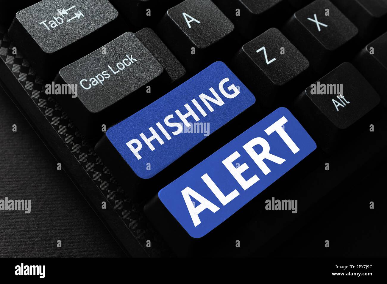 Conceptual caption Phishing Alert. Business showcase aware to