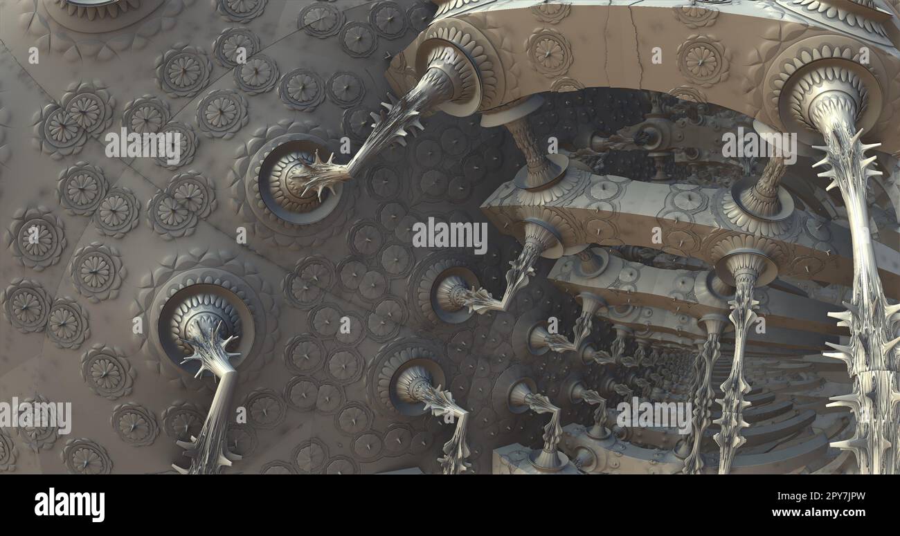 the Architecture and Technology of an alien planet under an alien sun ...