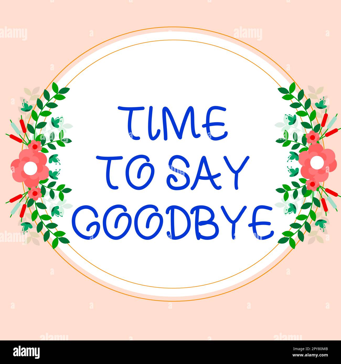 Handwriting text Time To Say Goodbye, Business concept Bidding Farewell