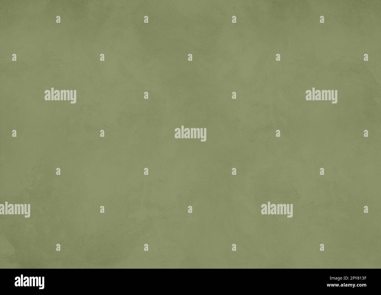 Empty khaki green concrete wall background Stock Photo