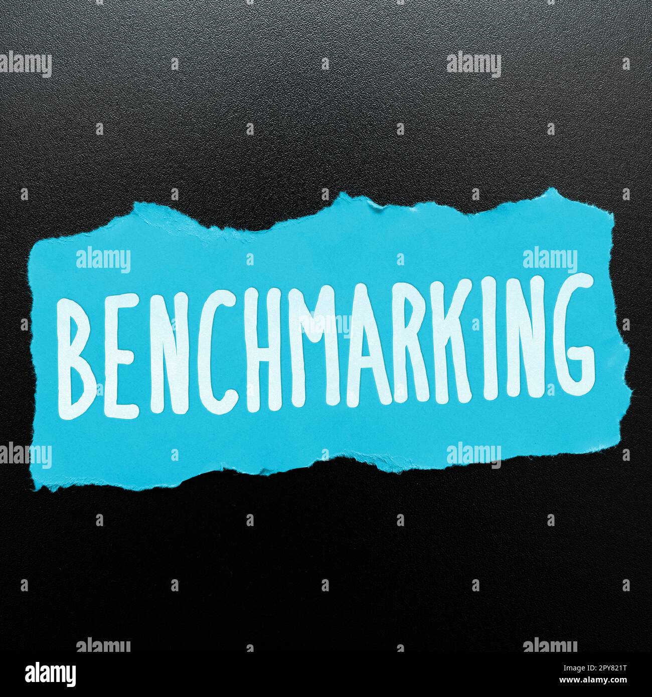 Inspiration showing sign Benchmarking. Business concept Evaluate ...