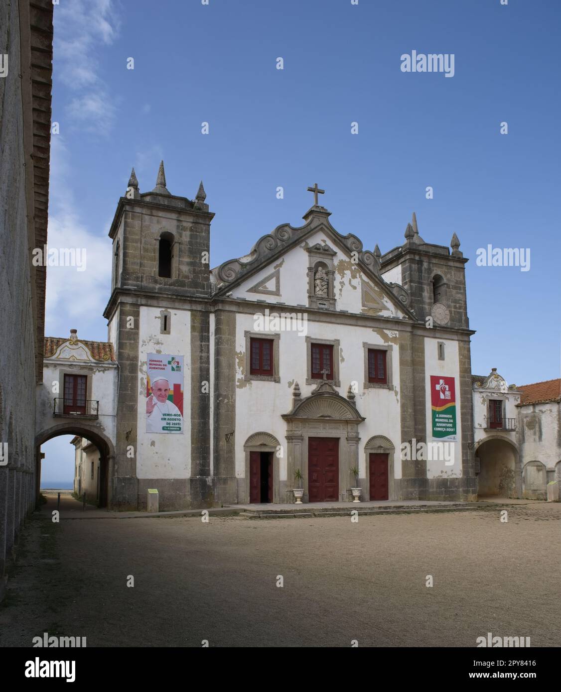 Sesimbra, Portugal - April 4, 2023: The Santuario de Nossa Senhora do ...