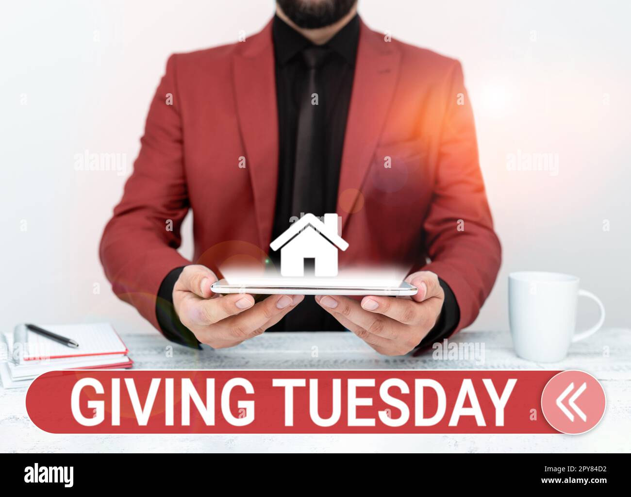 Inspiration showing sign Giving Tuesday. Word Written on international day of charitable giving Hashtag activism Stock Photo