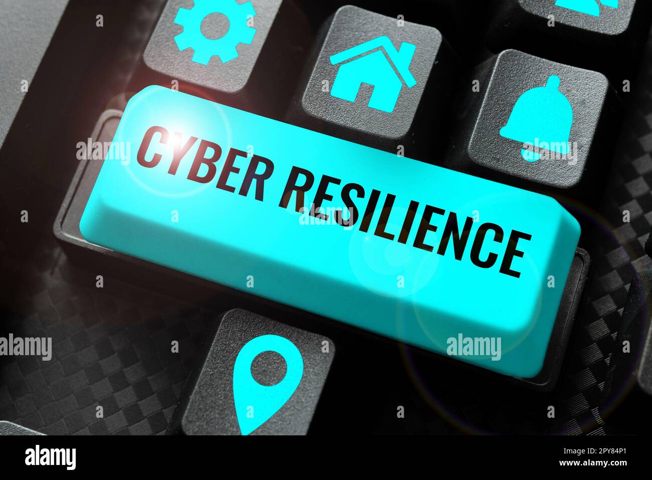 Sign displaying Cyber Resilience. Word for measure of how well an enterprise can manage a cyberattack Stock Photo