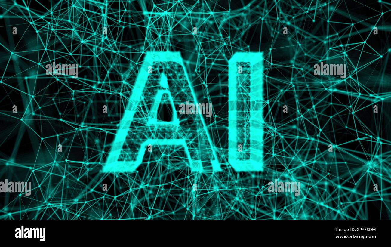 AI digital text Stock Photo - Alamy