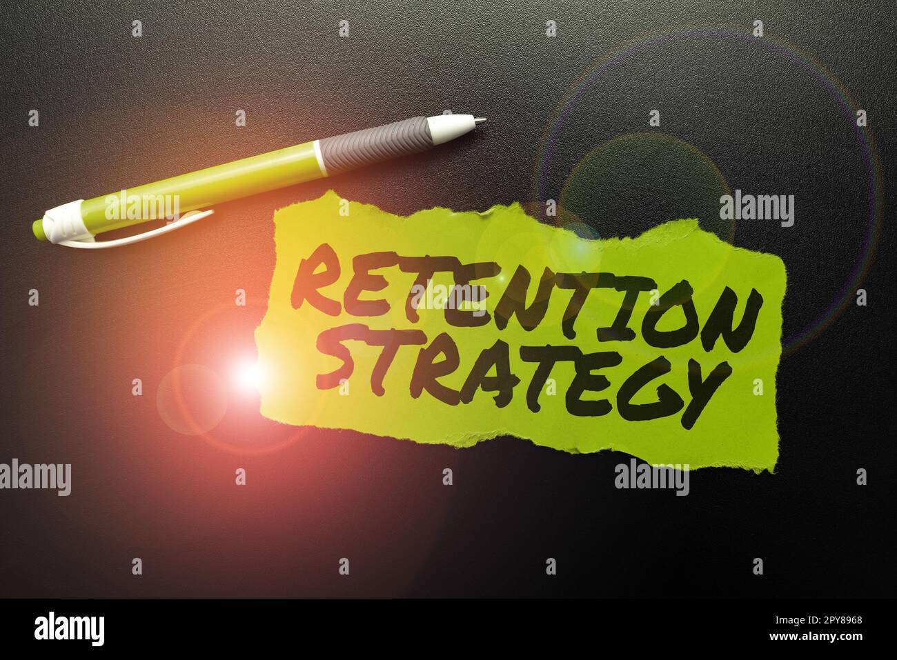 Conceptual display Retention Strategy. Word for activities to reduce ...