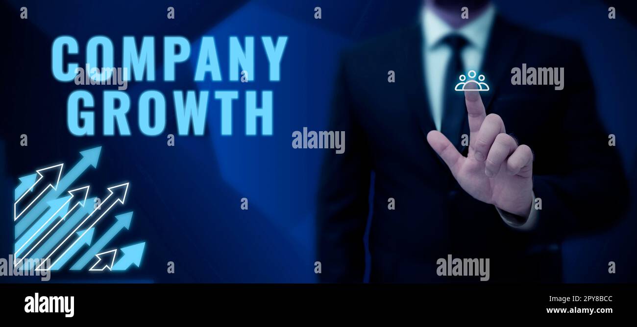 Conceptual display Company Growth. Word for a long-term stage where enterprise qualifies for expansion Stock Photo