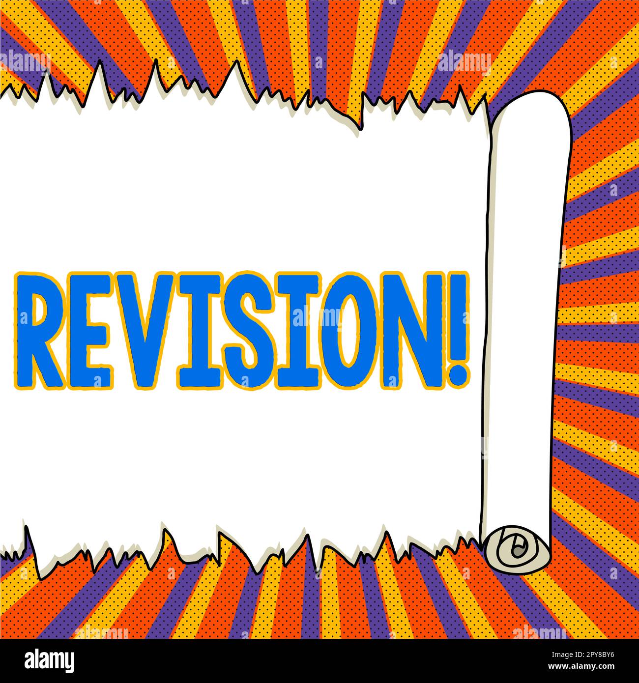 Text sign showing Revision. Business concept action of revising over ...