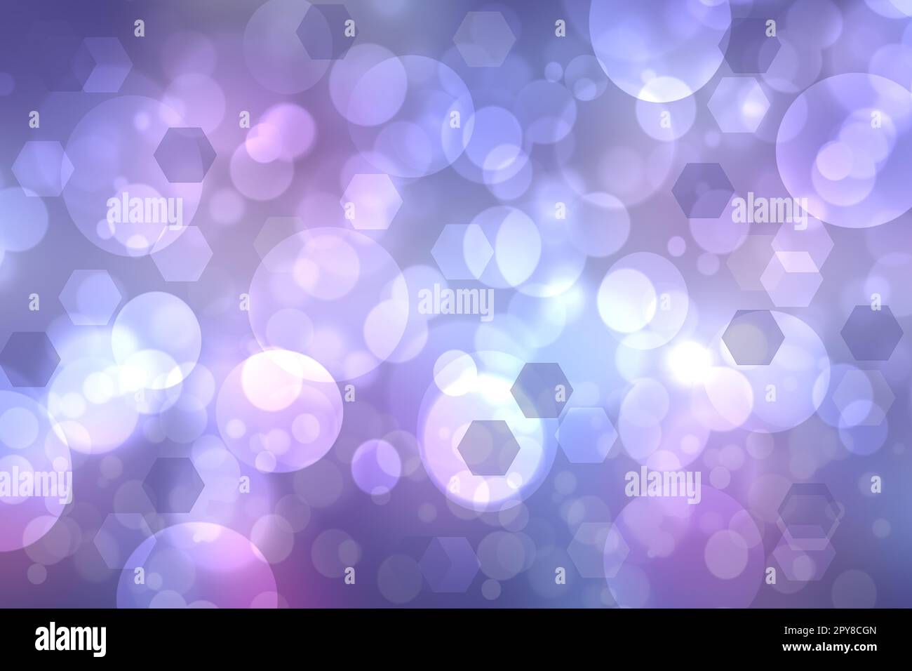 Abstract colorful violet modern futuristic technology and business background texture with mixed geometrical figures. Medical structure, artificial intelligence and science presentation backdrop. Stock Photo