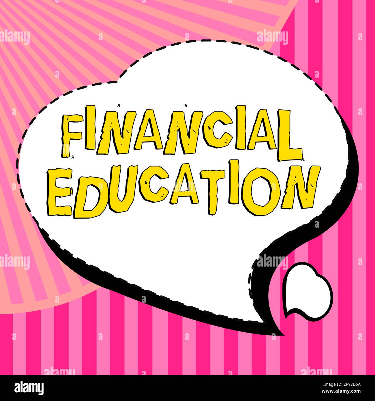 Conceptual display Financial Education. Business showcase Understanding Monetary areas like Finance and Investing Stock Photo