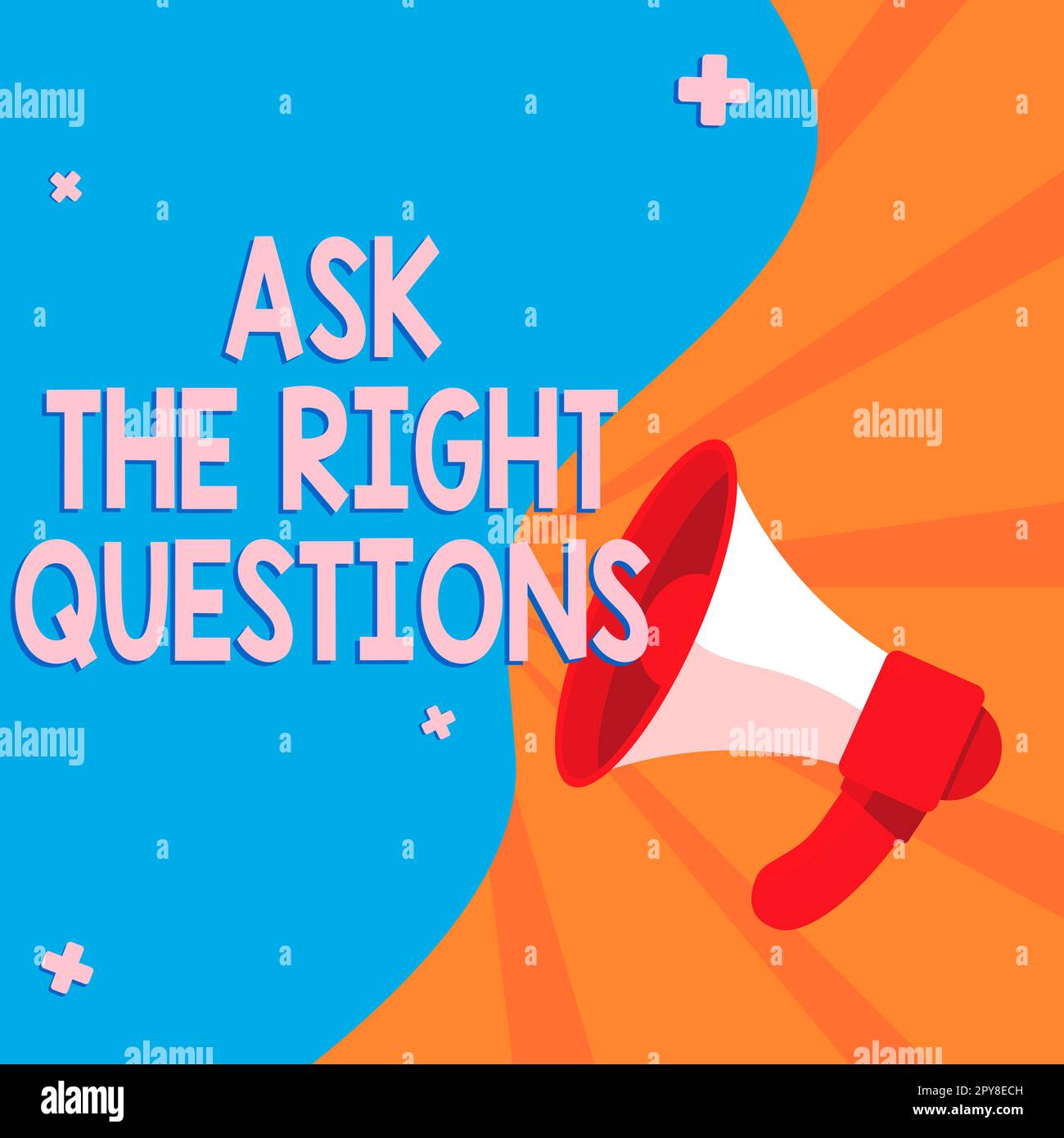 Inspiration showing sign Ask The Right Questions. Business showcase ...