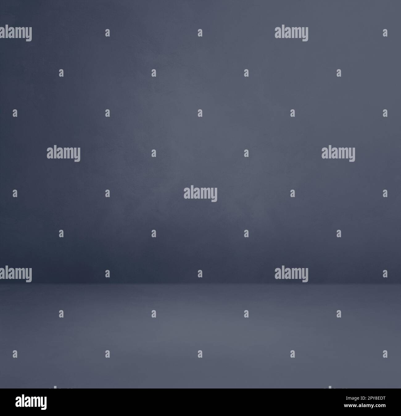 Empty dark grey concrete interior background Stock Photo