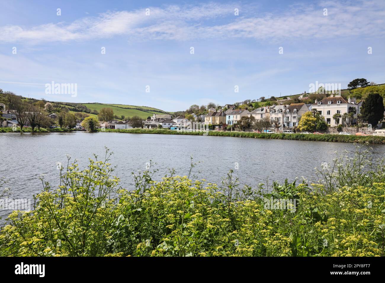 Millbrook south east Cornwall Stock Photo Alamy