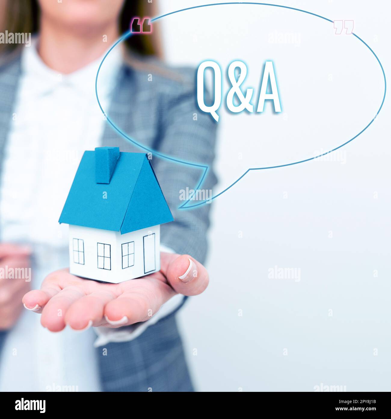 https://c8.alamy.com/comp/2PY8J1B/sign-displaying-q-a-word-for-defined-as-questions-being-asked-and-answers-2PY8J1B.jpg