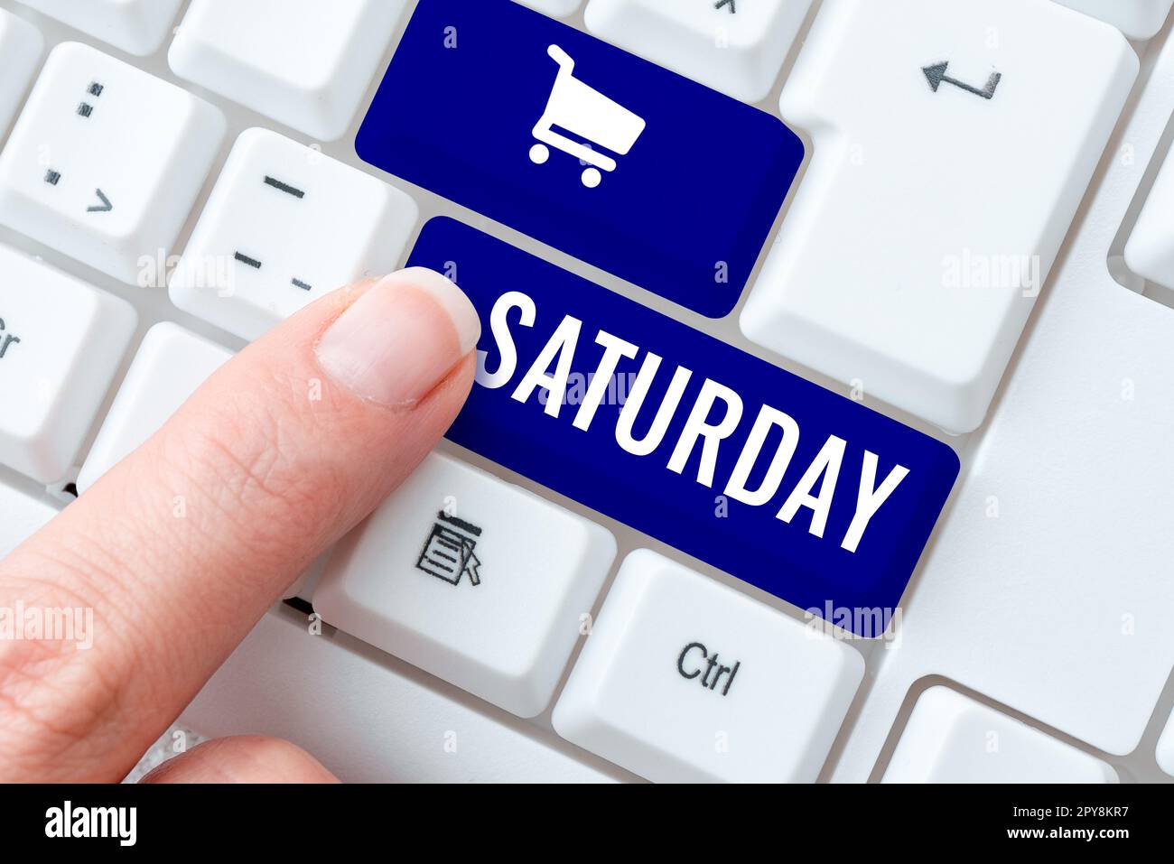 Handwriting text Saturday. Internet Concept First day of the weekend Relaxing time Vacation Leisure moment Stock Photo
