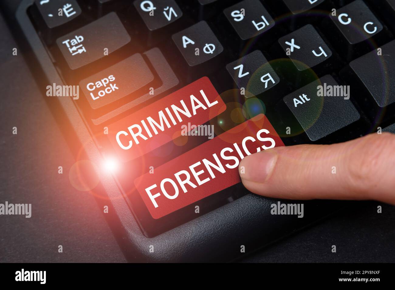 Writing displaying text Criminal Forensics. Word for Federal Offense ...