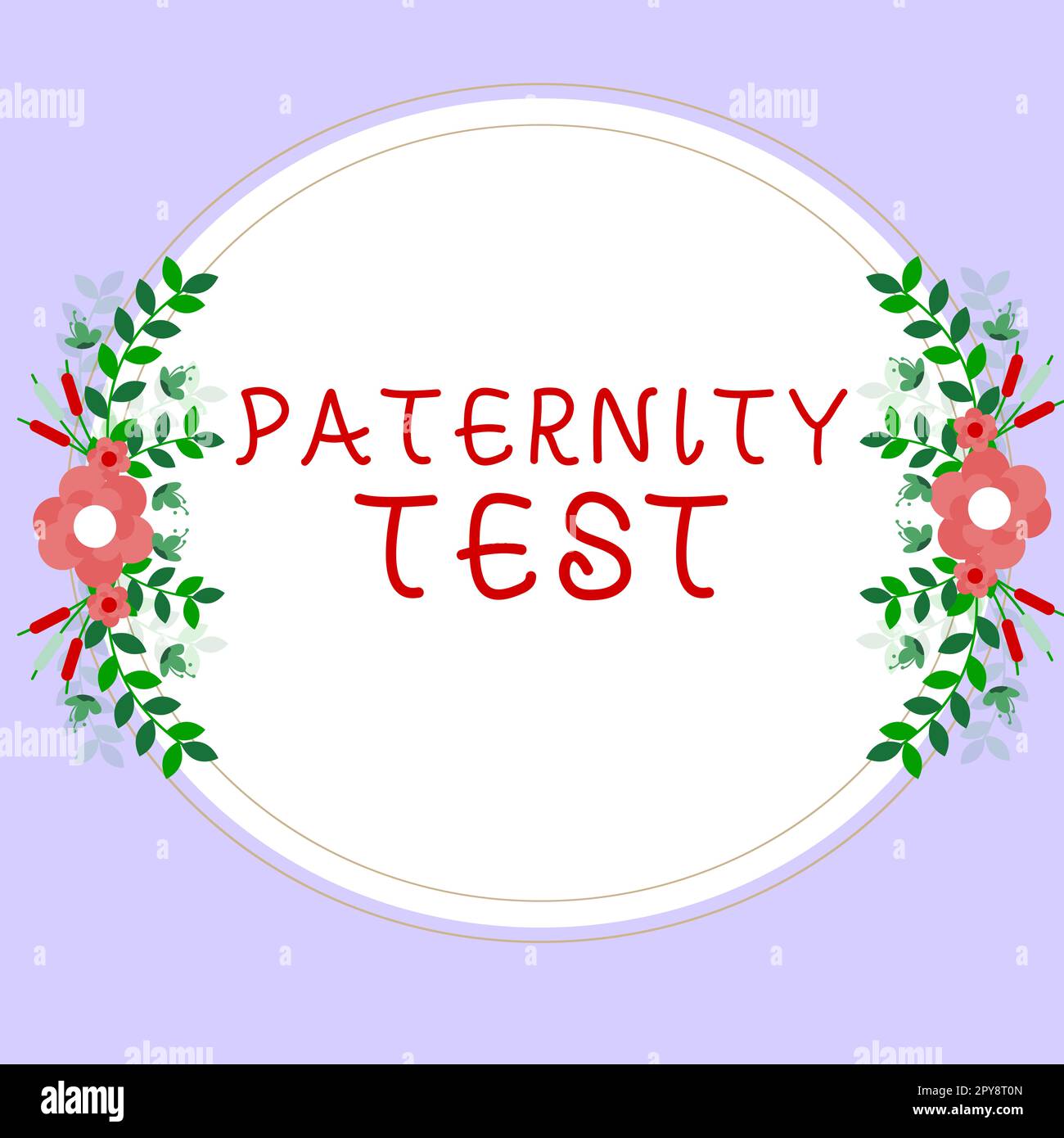 Text sign showing Paternity Test. Concept meaning a test of DNA to determine whether a given man is the biological father Stock Photo