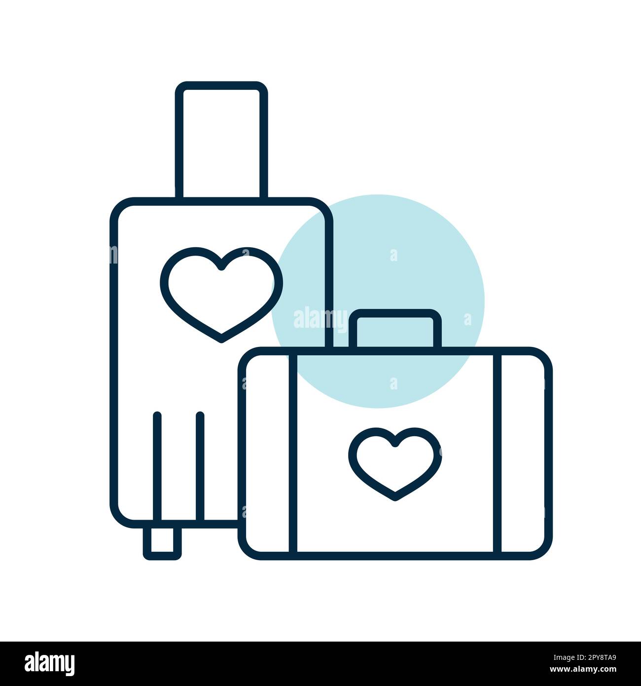 Travel bags stickers and patches collection Vector Image