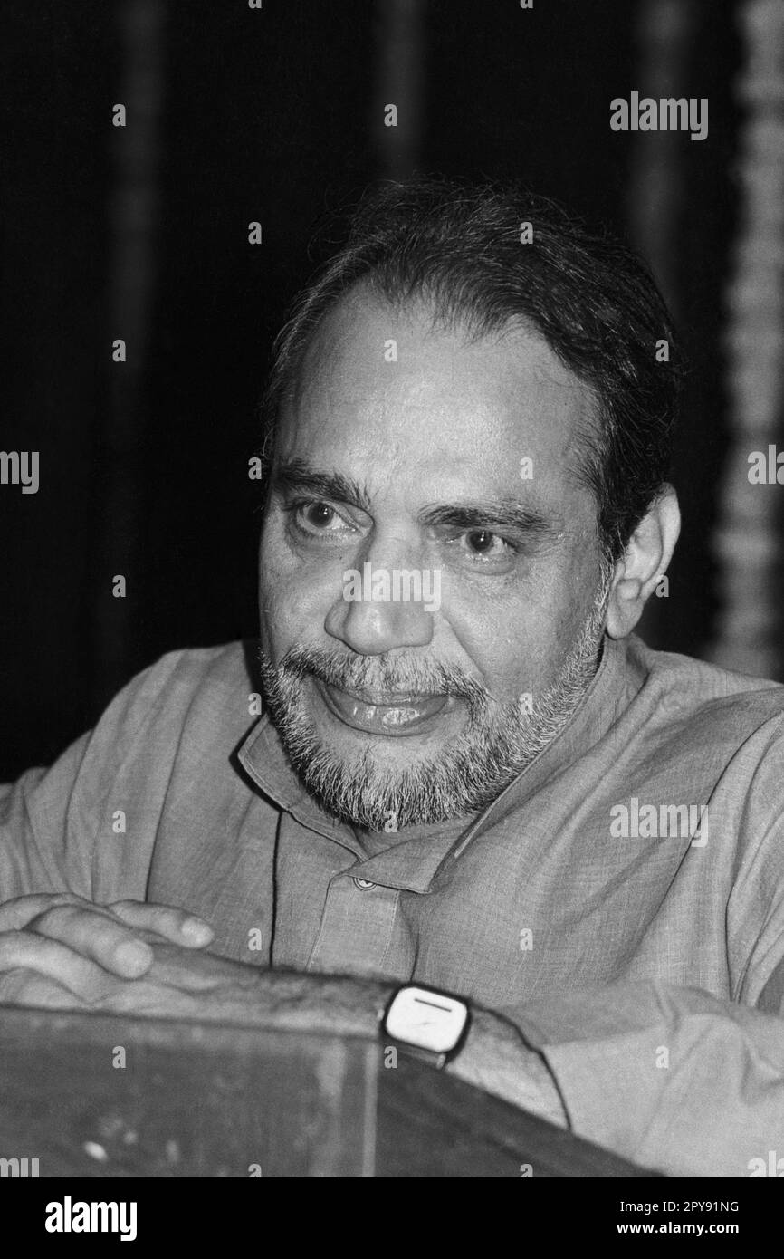 Ramakrishna Hegde, Indian politician, Karnataka Chief Minister, India Stock Photo